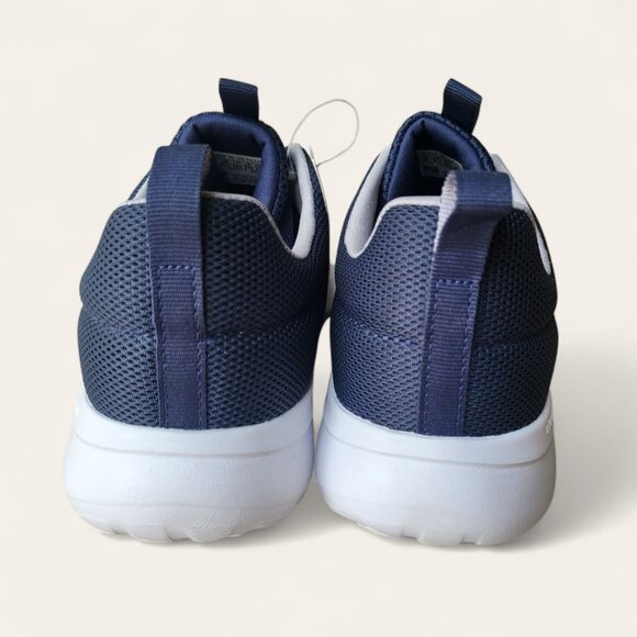 Adidas Lite Racer CLN Cloudfoam Running Shoes Navy Blue Pink Womens 6 NEW - Picture 5 of 12